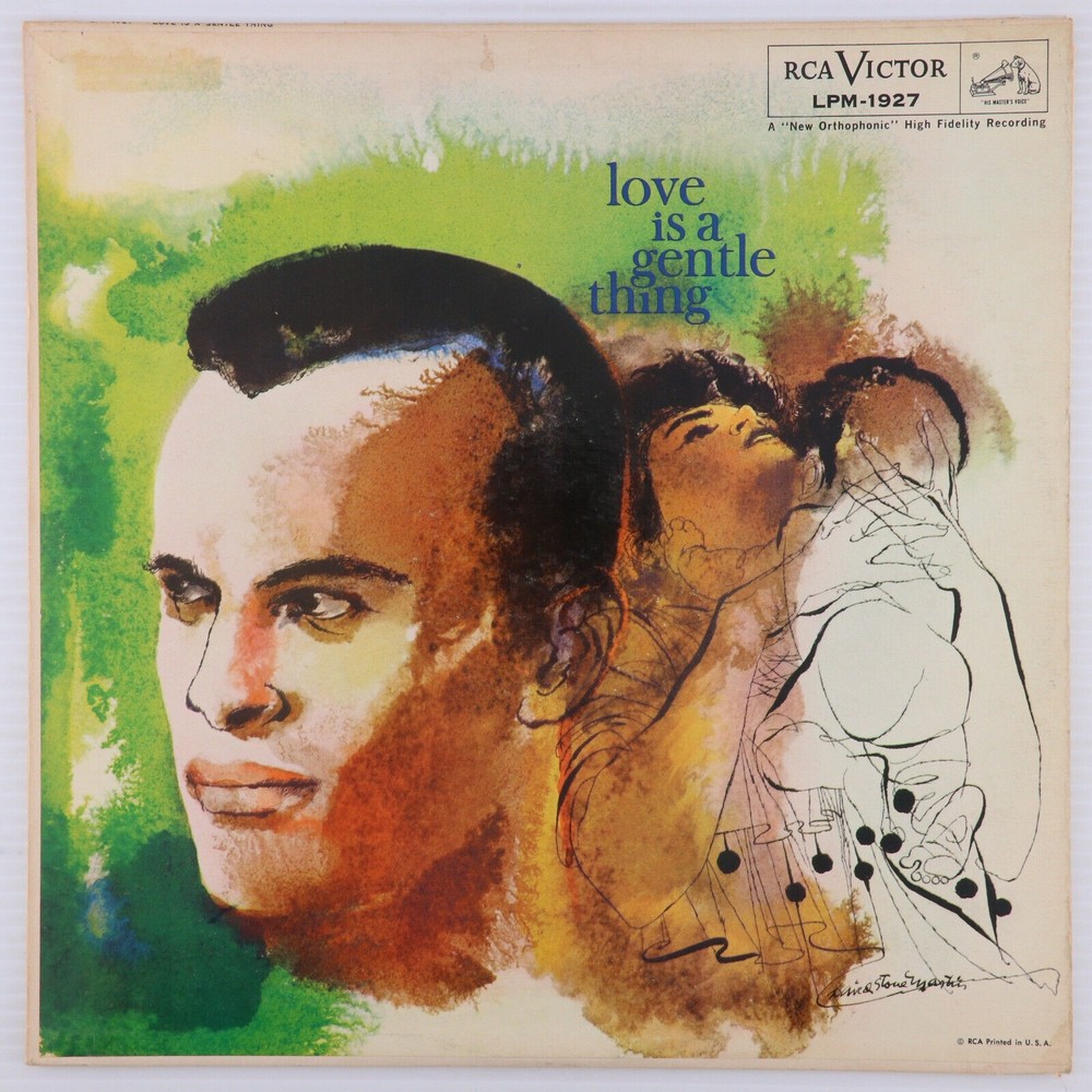 Harry Belafonte – Love Is A Gentle Thing 1959 LP Vinyl Record Hollywood LPM-1927